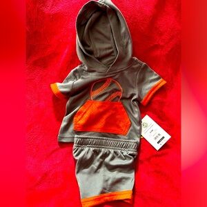 Size 0-3 months shirt and shorts set